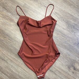 Chocolate Rust Brown Bodysuit
